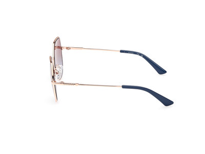 Sluneční brýle – GUESS, Modrá, Zlatá barva Ženy