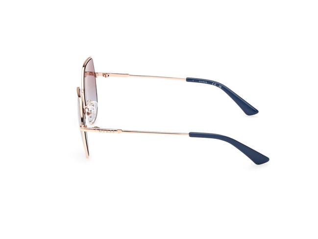 Sluneční brýle – GUESS, Modrá, Zlatá barva Ženy