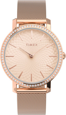 TIMEX – TW2V52500-Rose Gold-Tone HODINKY