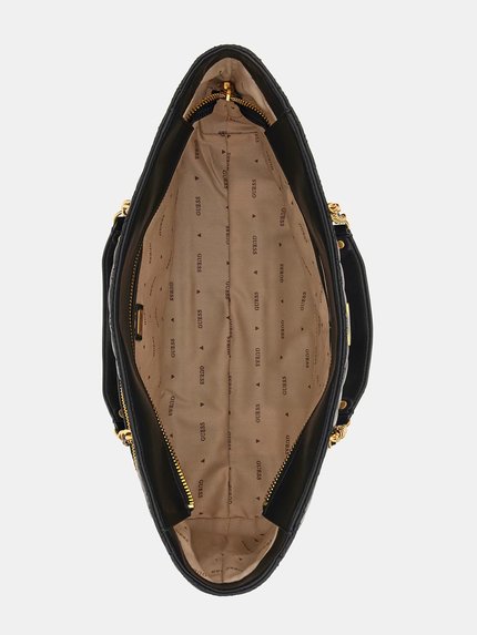 Módní Giully kabelka, Černá barva, 2023