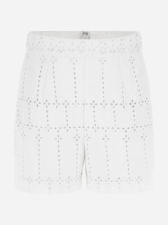 Luxusní Lyon kraťasy, Bílá barva, XS, S, M, L