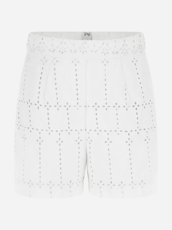 Luxusní Lyon kraťasy, Bílá barva, XS, S, M, L