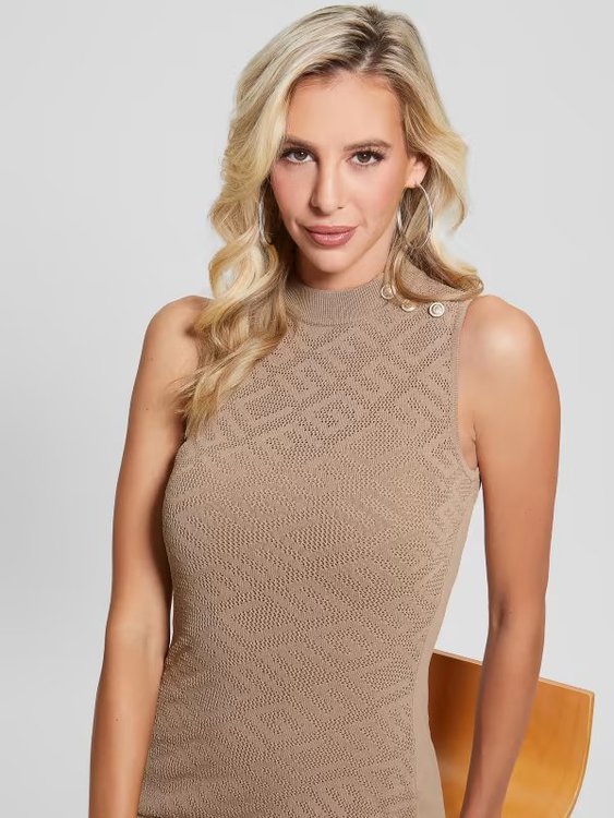 Luxusní Paula šaty, Hnědá barva, XS, S, M, L, XL