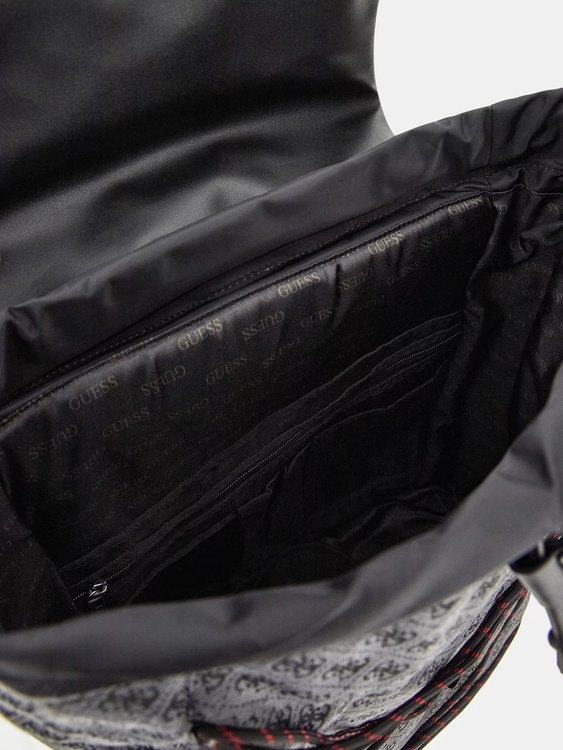 Módní Salameda batoh, Černá, Šedá barva, 2023