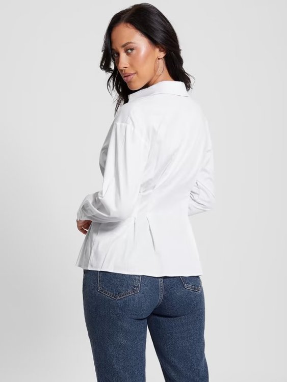 Agata košile – GUESS, Bílá barva Ženy
