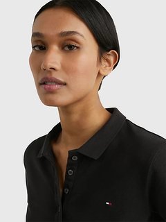 Luxusní Heritage polo triko, Černá barva