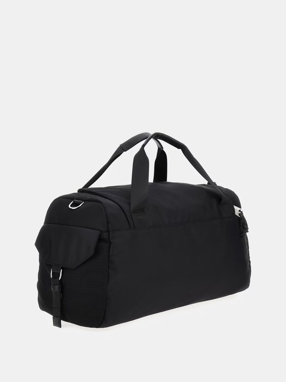 Maxi Logo cestovní taška – GUESS, Černá barva Muži