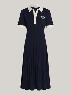 Crest 85 Polo šaty Modrá barva Ženy