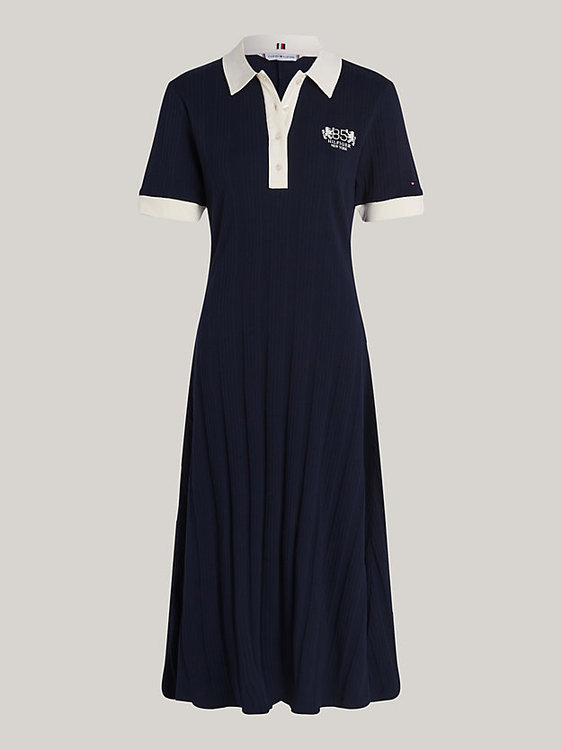 Crest 85 Polo šaty Modrá barva Ženy