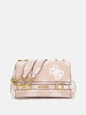 GUESS – Sestri Logo crossbody, Růžová barva