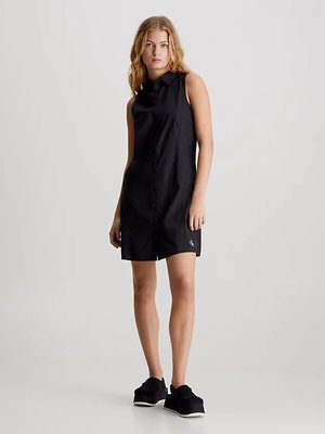 Calvin Klein Jeans – Sleeveless šaty, Černá barva