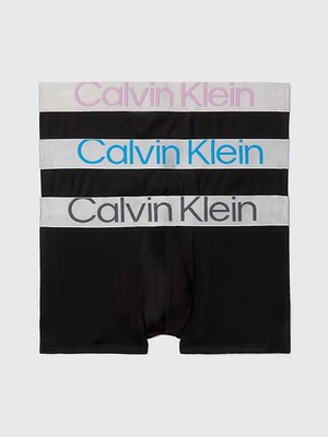 Calvin Klein Underwear – CK Steel Micro boxery 3ks, Černá barva