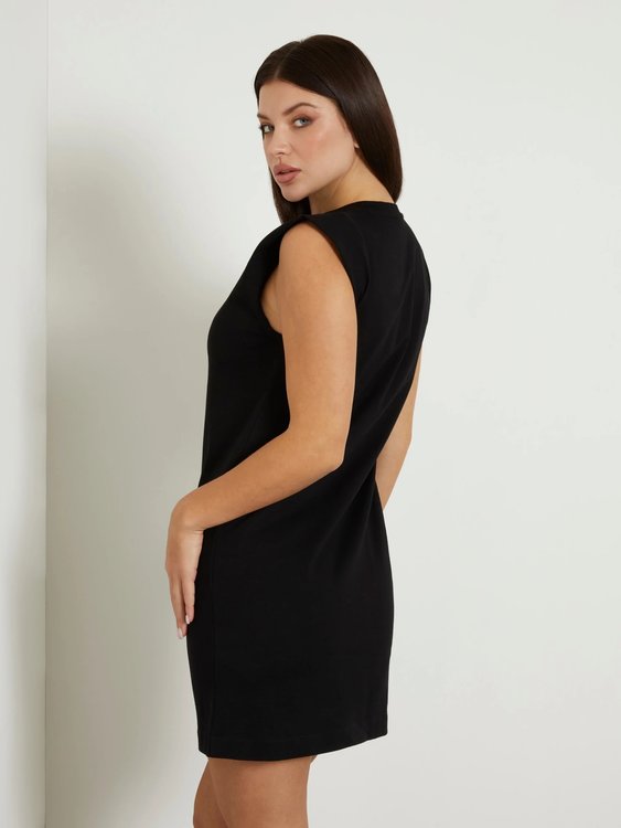 Athena Jersey šaty – GUESS, Černá barva Ženy