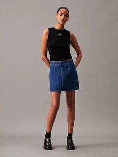 Luxusní Woven Label Sweater top, Černá barva, XS, S, M, L, XL