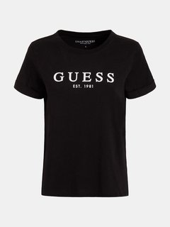 Guess – Logo triko, Černá barva 1