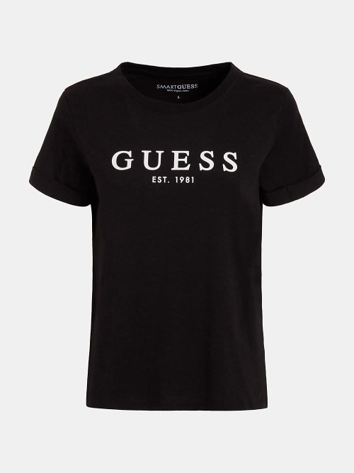 Guess – Logo triko, Černá barva 1