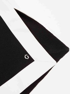 Guess – Laurie šaty, Bílá, Černá barva 2