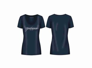 Front logo tričko Modrá, Navy barva Ženy, Ženy, Ženy 1