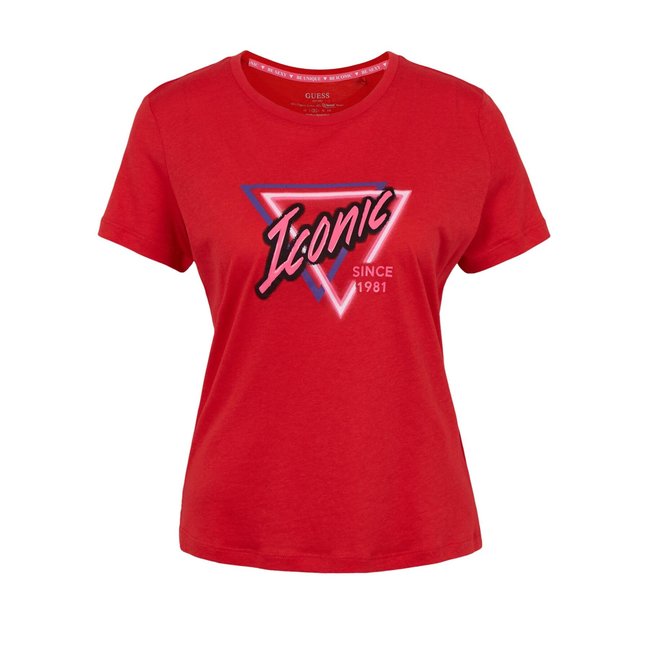 Guess – Elsie tričko, Červená barva