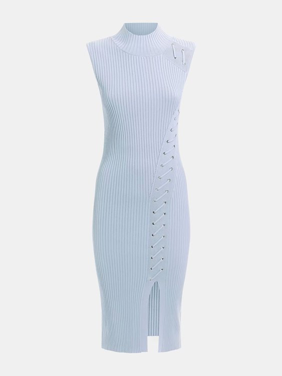 Módní Louise šaty, Modrá barva, 2023