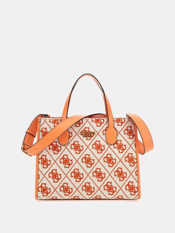 GUESS – Silvana kabelka, Oranžová barva