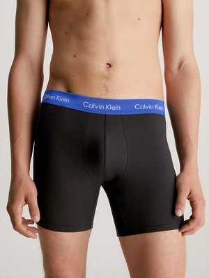 Cotton Stretch boxery 3ks – Calvin Klein Underwear, Černá barva Muži