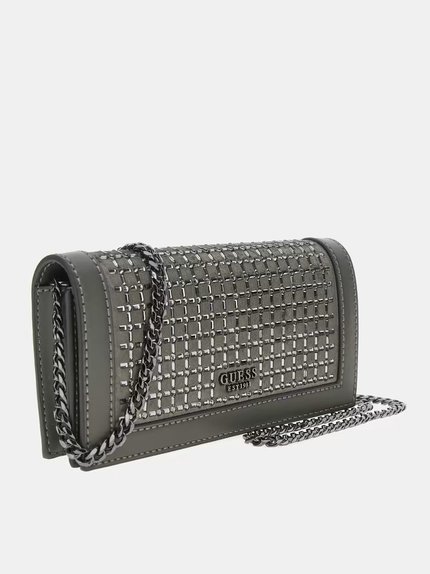 Módní Gilded psaníčko, Šedá barva, 2023