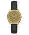 GUESS – G-Gloss hodinky, Černá, Zlatá barva