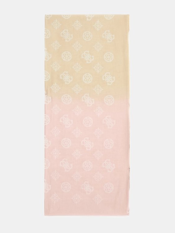 GUESS – Lossie šátek, Multi, Růžová barva