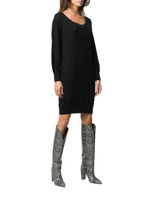 Módní Swaziland šaty, Černá barva, 2021, 2020