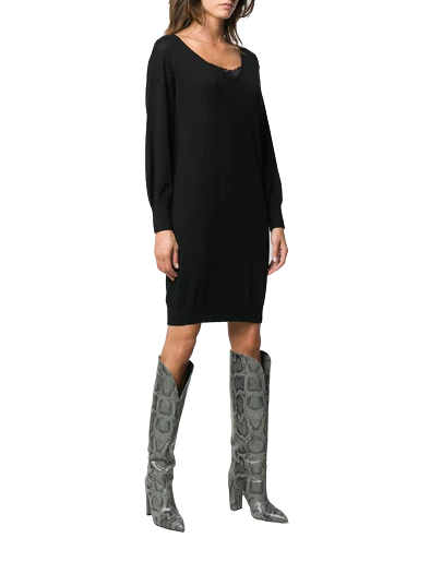 Módní Swaziland šaty, Černá barva, 2021, 2020