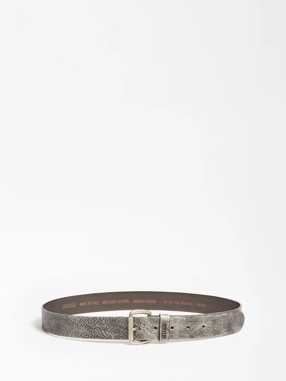 Scratched pásek Černá barva Muži