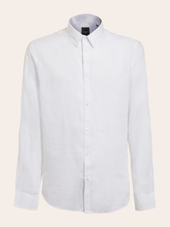 Italian košile Bílá barva Muži