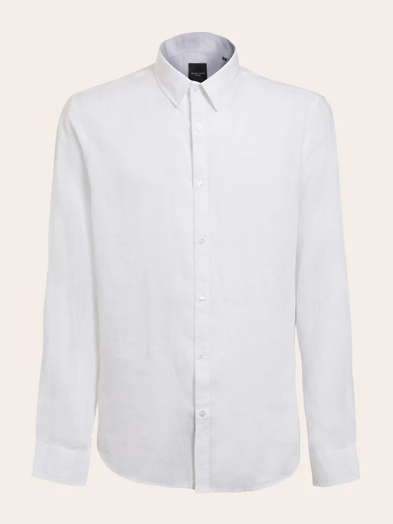 Italian košile Bílá barva Muži