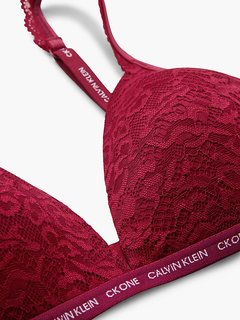 000QF6199E-XKG podprsenka LGHT LINED TRIANGLE Ženy