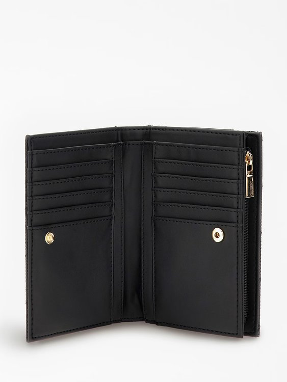 Módní Sasky peněženka, Černá barva, 2023