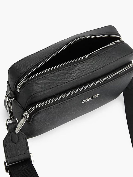Módní Camera crossbody, Černá barva, 2023