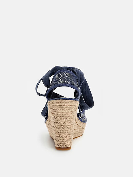 Módní Halona sandály, Modrá barva, 2023