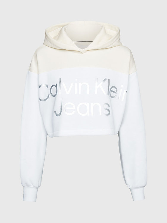 Shiny Institutional mikina Bílá barva Ženy