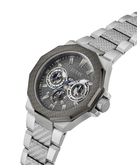 Indy hodinky Šedá, Stříbrná barva Muži