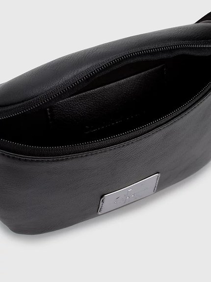 Módní Tagged Slim ledvinka, Černá barva, 2024