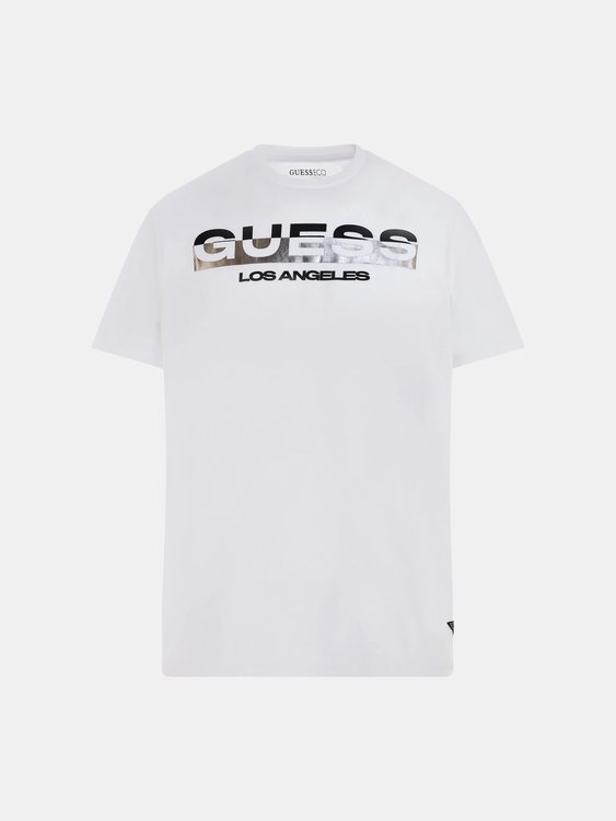 Luxusní Logo Tee triko, Bílá barva, S, M, L, XL