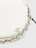 Luxusní Micro Mono Chain crossbody, Bílá barva, OS