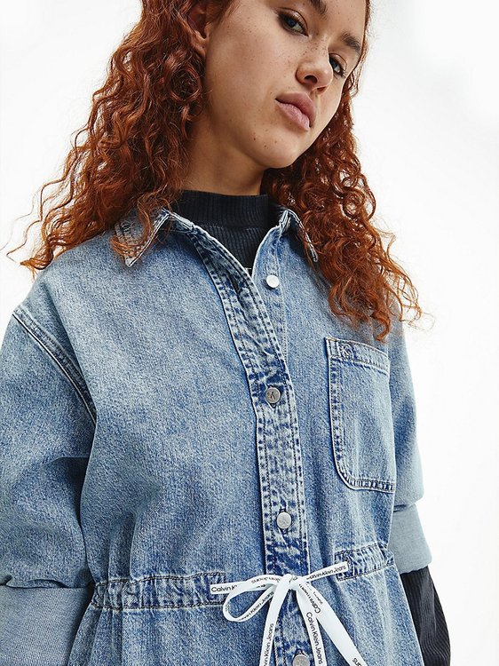 Módní J20J218481-1A4 šaty l/s, 2022