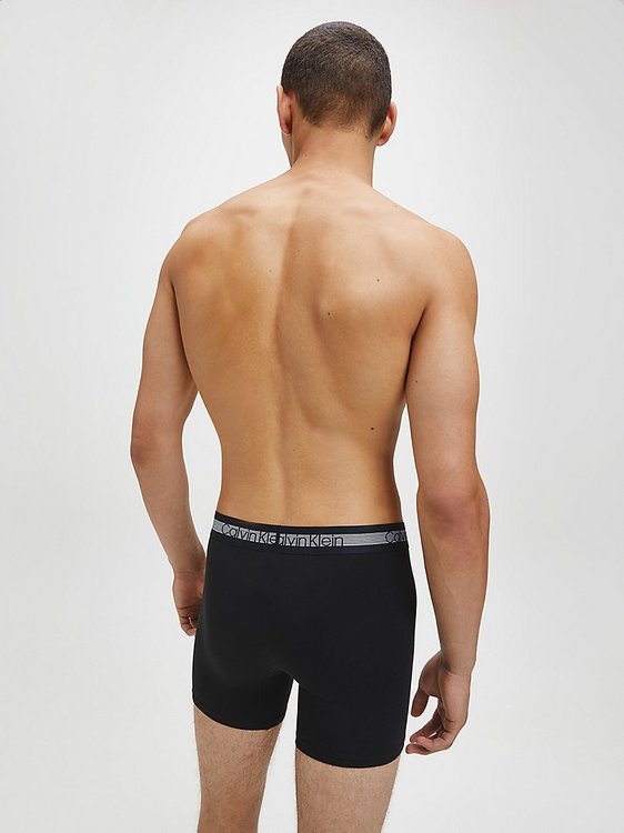 Módní Boxery Ck Cooling, Černá barva, BASIC                                   , BASIC
