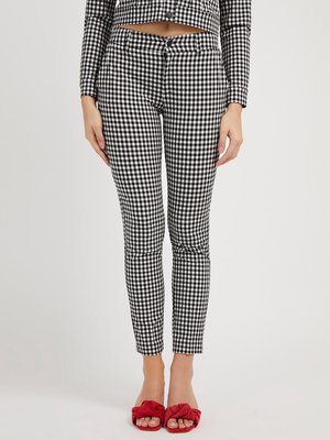 Zoe kalhoty – Guess, Bílá, Černá barva Ženy, Ženy 1