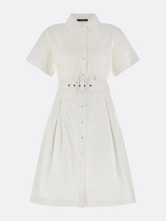 Selene šaty Bílá barva Ženy