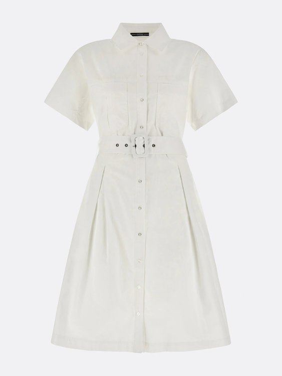 Selene šaty Bílá barva Ženy