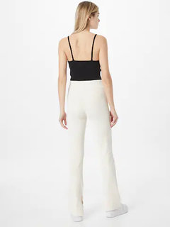 Calvin Klein Jeans, Bílá barva Velvet rib kalhoty