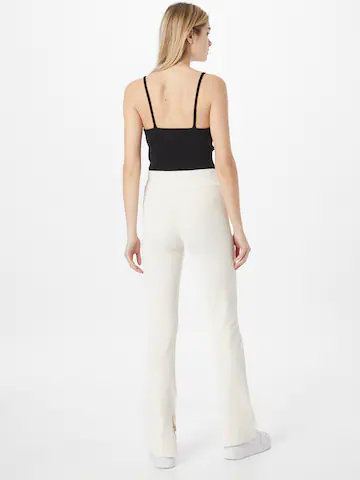 Calvin Klein Jeans, Bílá barva Velvet rib kalhoty